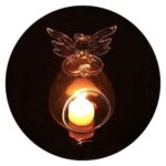 Theelichtje Glas | Engeltje - Afbeelding 3