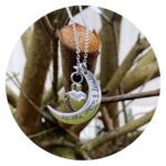 Urnketting | I love you to the moon and back - Afbeelding 3