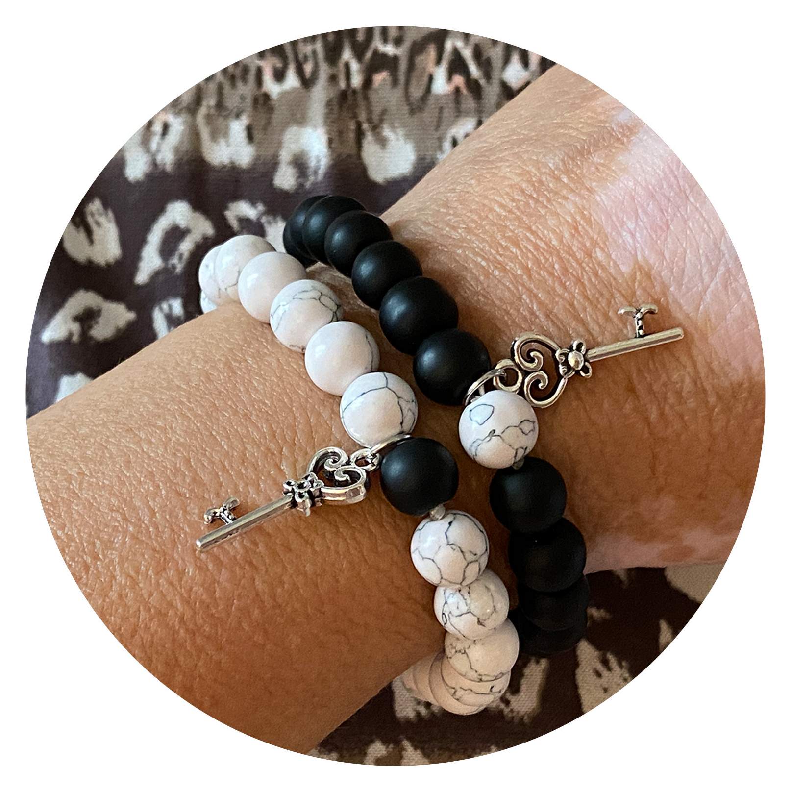 Distance armband 1 Armband | Set van twee Distance-armbanden - Afbeelding 1