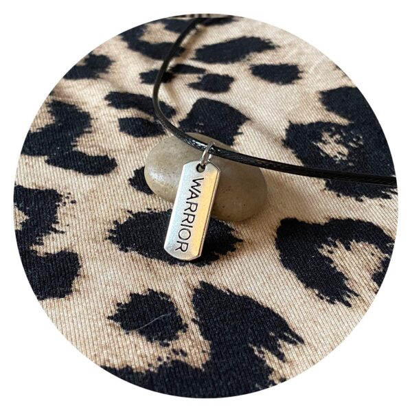 Ketting | Warrior | Leren veter