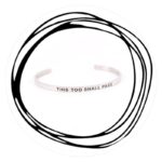 Armband | This too shall pass - Afbeelding 2