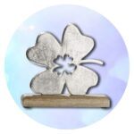 Houten standaard met Klaver Vier - Afbeelding 4