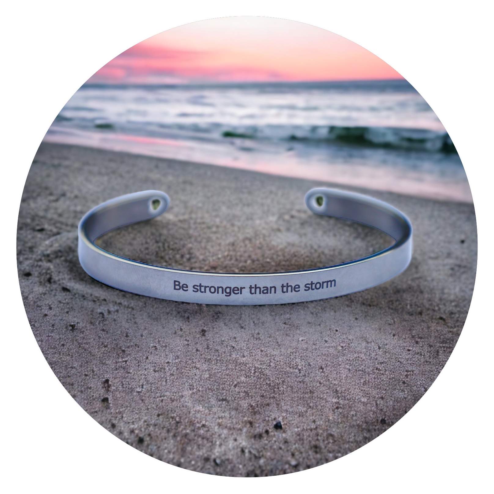 Armband Be stronger than the storm Armband Be stronger than the storm