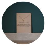 Lief kettinkje op kaart | met bedeltje - Afbeelding 3