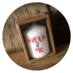 Kaars I love you en You & me
