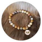 Kralenarmband met Crazy Agate