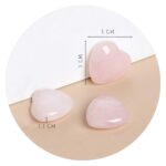 Hartvormige Rozenquartz