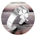 Ring met los klavertje