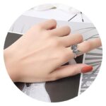 Ring met prachtige vlinder