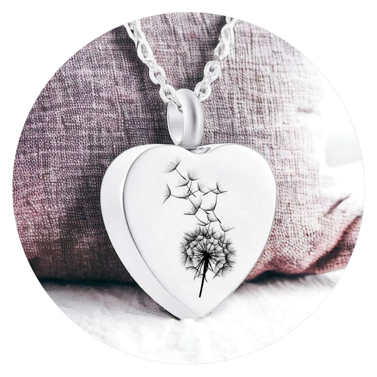 Urnketting pluis Urnketting pluis