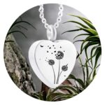 Urnketting pluis met vlindertjes