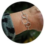 Armband ringen met hartje