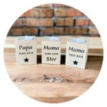 Lichtje Mama-papa van een ster