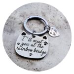 Sleutelhanger I'll meet you at the rainbowbridge