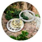 Sleutelhanger Once by my side forever in my heart