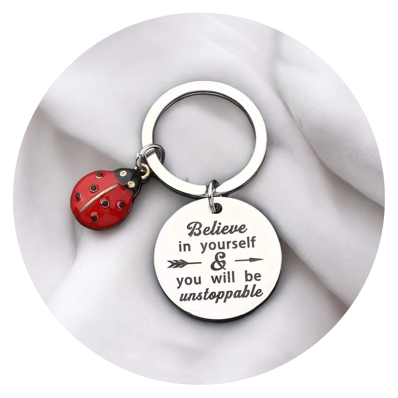 Sleutelhanger Believe in yourself Sleutelhanger Believe in yourself