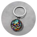 Sleutelhanger Kleurrijke Vlinder