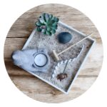 Zen setje met Boeddha