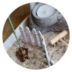 Zen setje met Boeddha