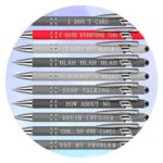 Pennen met sarcastische quote I hate everyone too