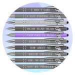 Pennen met sarcastische quote Your face is weird