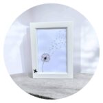 Fotolijstjes portret drie hartjes