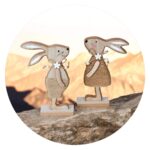 Lief Haasje met broek of jurkje