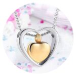 Urnketting | met goudkleurig hartje - Afbeelding 5