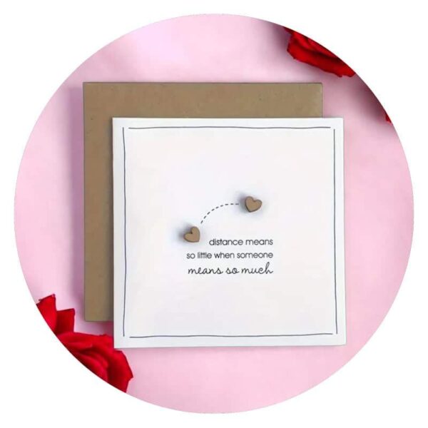 Ansichtkaart distance