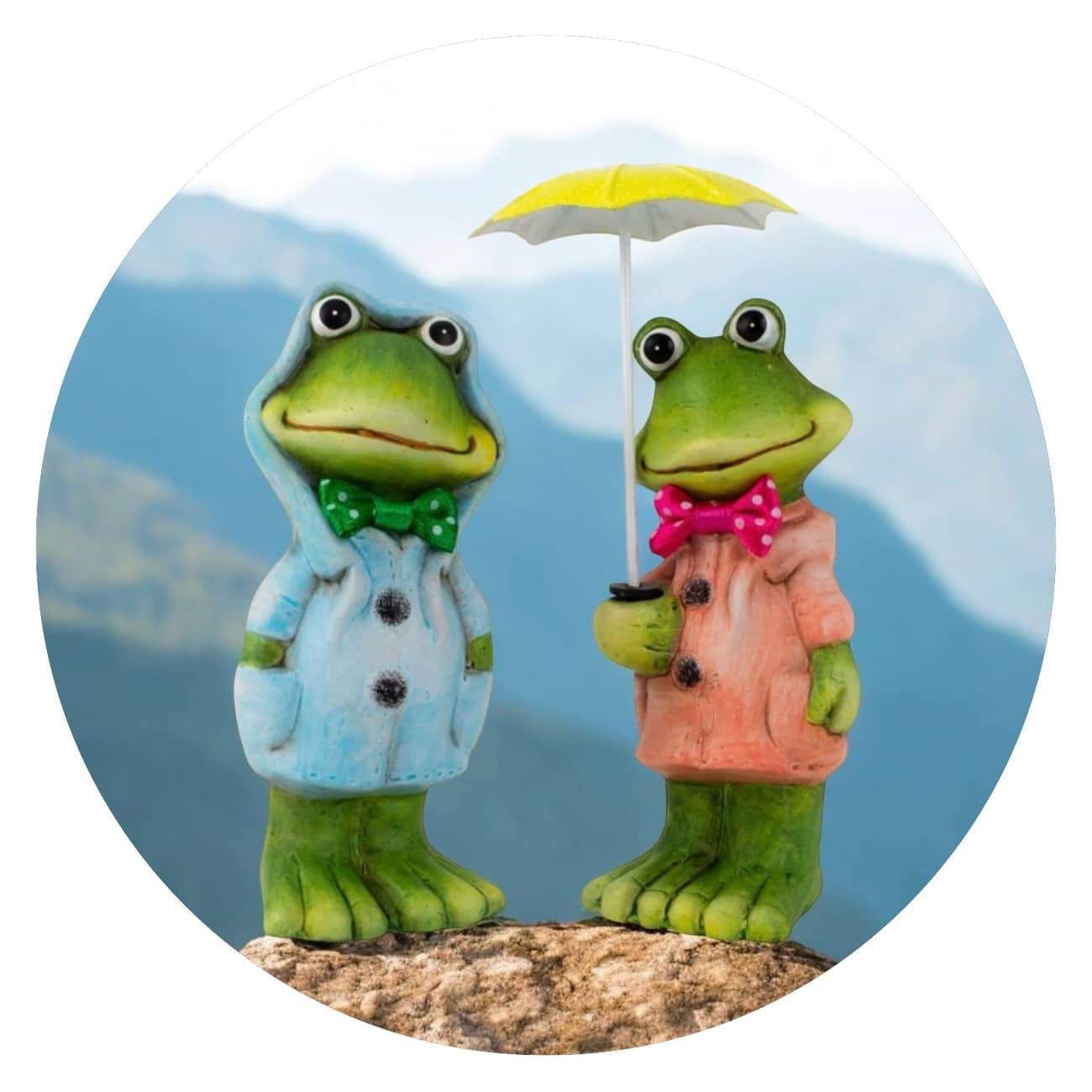 Kikkers met paraplu Kikkers met paraplu