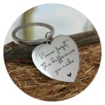 Sleutelhanger Never Forget The Difference You Make