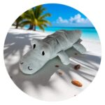 baby krokodil knuffel