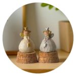 Engelprinsesjes in stolpje