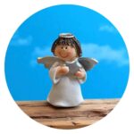 Vrolijke engeltjes - met ster, hartje, gevouwen handjes of vogeltje