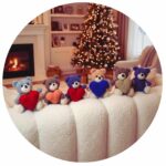 gehaakt beertje kerstsfeer