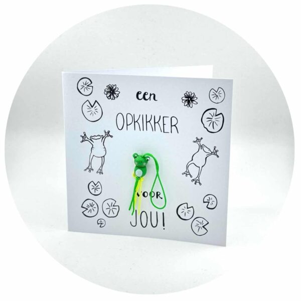 Kaart Een opkikker voor jou