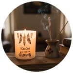 Lichtje in glas  | dromenvanger - follow your dreams - Afbeelding 2