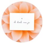 Lieve kaart | Ik denk aan je - Afbeelding 2