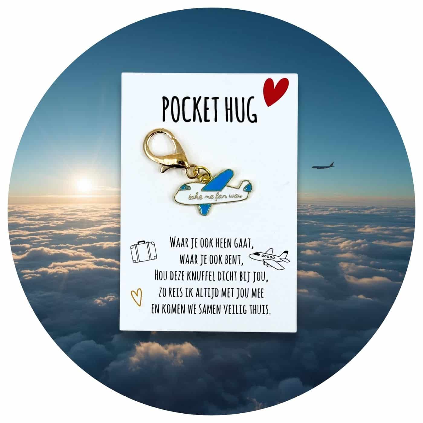 Pocket-Hug-vliegtuig Pocket Hug vliegtuigje