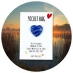 Pocket Hug Hartje uit steen Lapis Lazuli