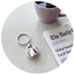 Sleutelhanger met schattig engeltje - Afbeelding 3